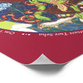 PRINT Green Tara - met mantra (Hoek)