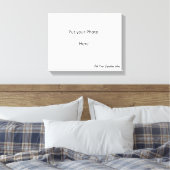 Print je canvas Giclee (Insitu (Slaapkamer))