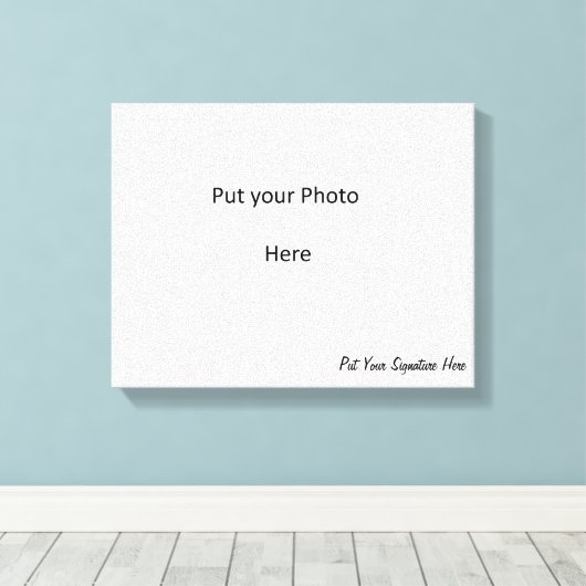 Print je canvas Giclee (Insitu (Houten vloer))