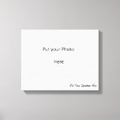 Print je canvas Giclee (Voorkant)