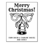 Print Je Eigen DIY Kerstkaarten Rubberstempel (Afrduk)