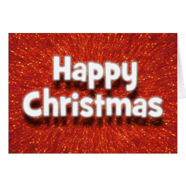 Print je eigen Kaart met kerstgroeten (Voorkant Horizontaal)