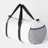 Print Knip Naai Grote Duffel Tas (Rechterhoek)
