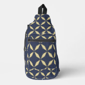 Print Knip Naai Schoudertas/Crosstbody Tas (Voorkant)