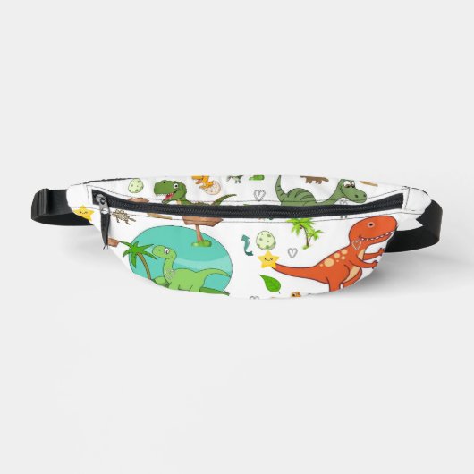 Print Knip Naai Tas Dinosaurus Wilde Dieren (Voorkant)