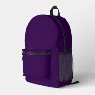 Print Knip Naai Tas Donker Donker Paars
