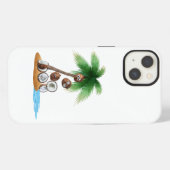 Print Knip Naai Tas iPhone Hoesje (Achterkant horizontaal)
