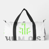 Print Knip Naai Tas (Kleine Duffle Tas) (Voorkant)
