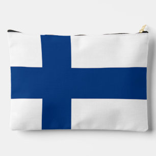 Print Knip Naai Tas met vlag van Finland