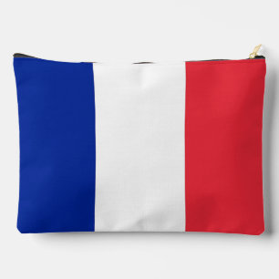 Print Knip Naai Tas met vlag van Frankrijk