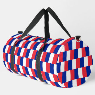 Print Knip Naai Tas met vlag van Frankrijk