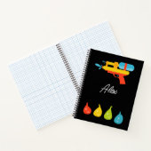 Print Knip Naai Tas Notitieboek (Binnen)