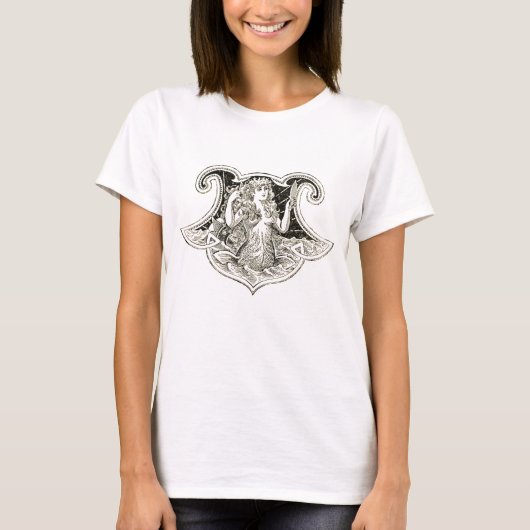 PRINT MERMAID TOP (Voorkant)