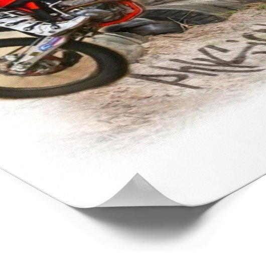 Print Motorcross (Hoek)