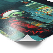 Print Natal Alien Foto Afdruk (Hoek)