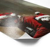 Print Natal Astronauta Foto Afdruk (Hoek)