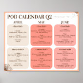 Print on Demand Creëer Promote 2e kwartaal Poster (Voorkant)