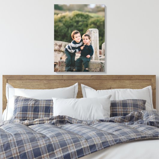 Print op CANVAS - 18 x 24 x .75 - Upload uw foto! (Insitu (Slaapkamer))