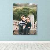 Print op CANVAS - 18 x 24 x .75 - Upload uw foto! (Insitu (Houten vloer))