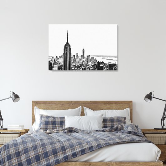 Print op CANVAS - 36 x 24 x .75 - Upload uw foto! (Insitu (Slaapkamer))