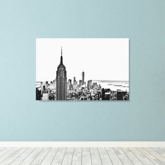 Print op CANVAS - 36 x 24 x .75 - Upload uw foto! (Insitu (Houten vloer))