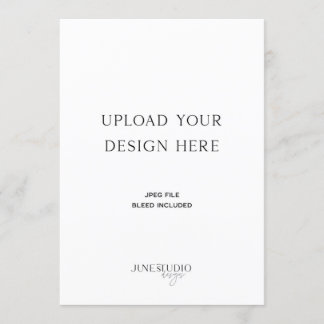 PRINT ORDER_5x7" Eenzijdige Kaart