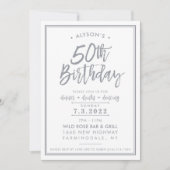 PRINT ORDER voor Alyson - 50th Birthday Kaart (Voorkant)