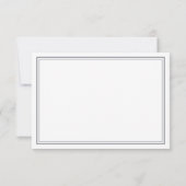 PRINT ORDER voor Alyson bedankt notities Kaart (Achterkant)