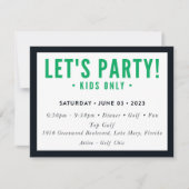 PRINT ORDER VOOR Sari - Dylan Lets Party Kinder Kaart (Voorkant)