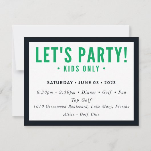 PRINT ORDER VOOR Sari - Dylan Lets Party Kinder Kaart (Voorkant)