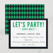 PRINT ORDER VOOR Sari - Dylan Lets Party Kinder Kaart (Voorkant / Achterkant)