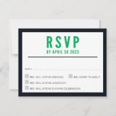 PRINT ORDER VOOR Sari - Dylan RSVP-antwoordkaart Kaart (Voorkant)