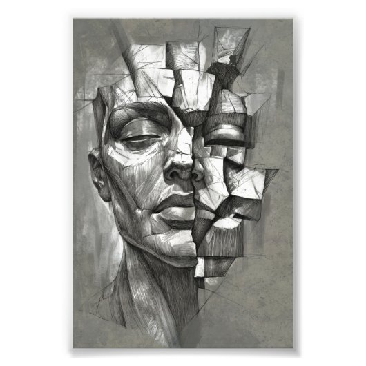 Print Pedaços Foto Afdruk (Voorkant)