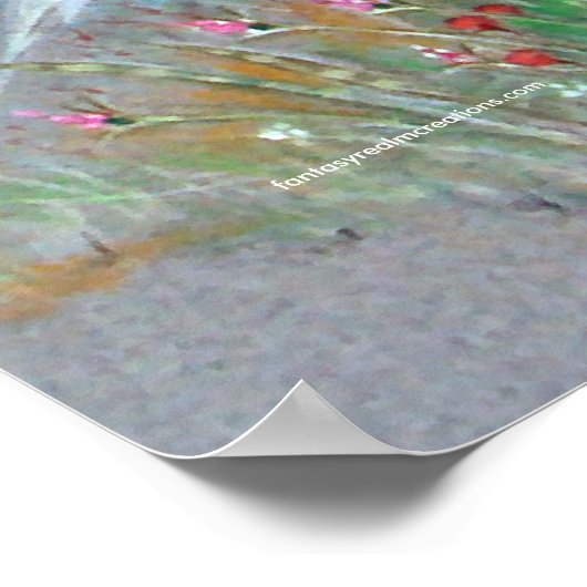 PRINT - Pegasus moeder & foal (Hoek)