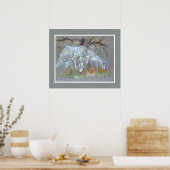 PRINT - Pegasus moeder & foal (Keuken)
