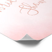 Print, Poster Papier WELKOM BIJ de bruidsborrel. (Hoek)