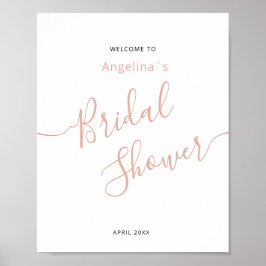 Print, Poster Papier WELKOM OP de bruidsmeisjesbor