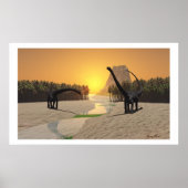 PRINT PREHISTORIC RIVER (Voorkant)
