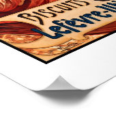 Print Retro Kunstenaar Mucha Afbeelding (Hoek)