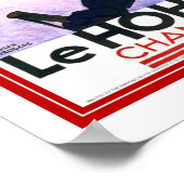 Print Retro Vintage Afbeelding Reis LeHohwald Ski (Hoek)