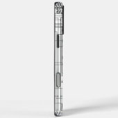 Print Schematische Circuit Board Diagram Elektroni Case-Mate iPhone Case (Achterkant / Rechts)