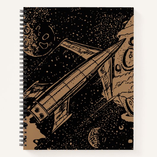 Print Space Exploration Bullet Journal Notitieboek (Voorkant)