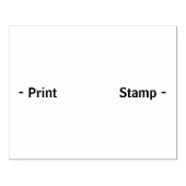 Print-Stamp Business Supplies Kantoor Jet Black In Rubberstempel (Afrduk)
