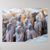 PRINT - Terracotta Warriors Xián China (Voorkant)