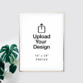 Print uw 18 "x 24" Poster Digitaal downloaden