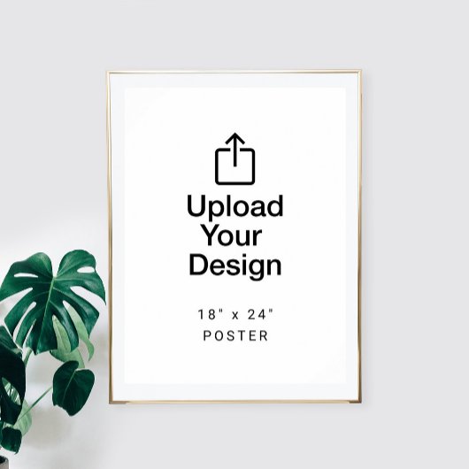 Print uw 18 "x 24" Poster Digitaal downloaden