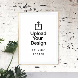 Print Uw 24" x 36" Poster Digitale Download