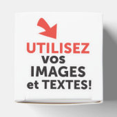 Print uw ontwerpen online doe-het-zelf in het Nede Bedankdoosjes (Bovenkant)