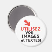 Print uw ontwerpen online doe-het-zelf in het Nede Magneet (Voorkant / Achterkant)