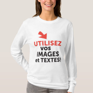 Print uw ontwerpen online doe-het-zelf in het Nede T-shirt